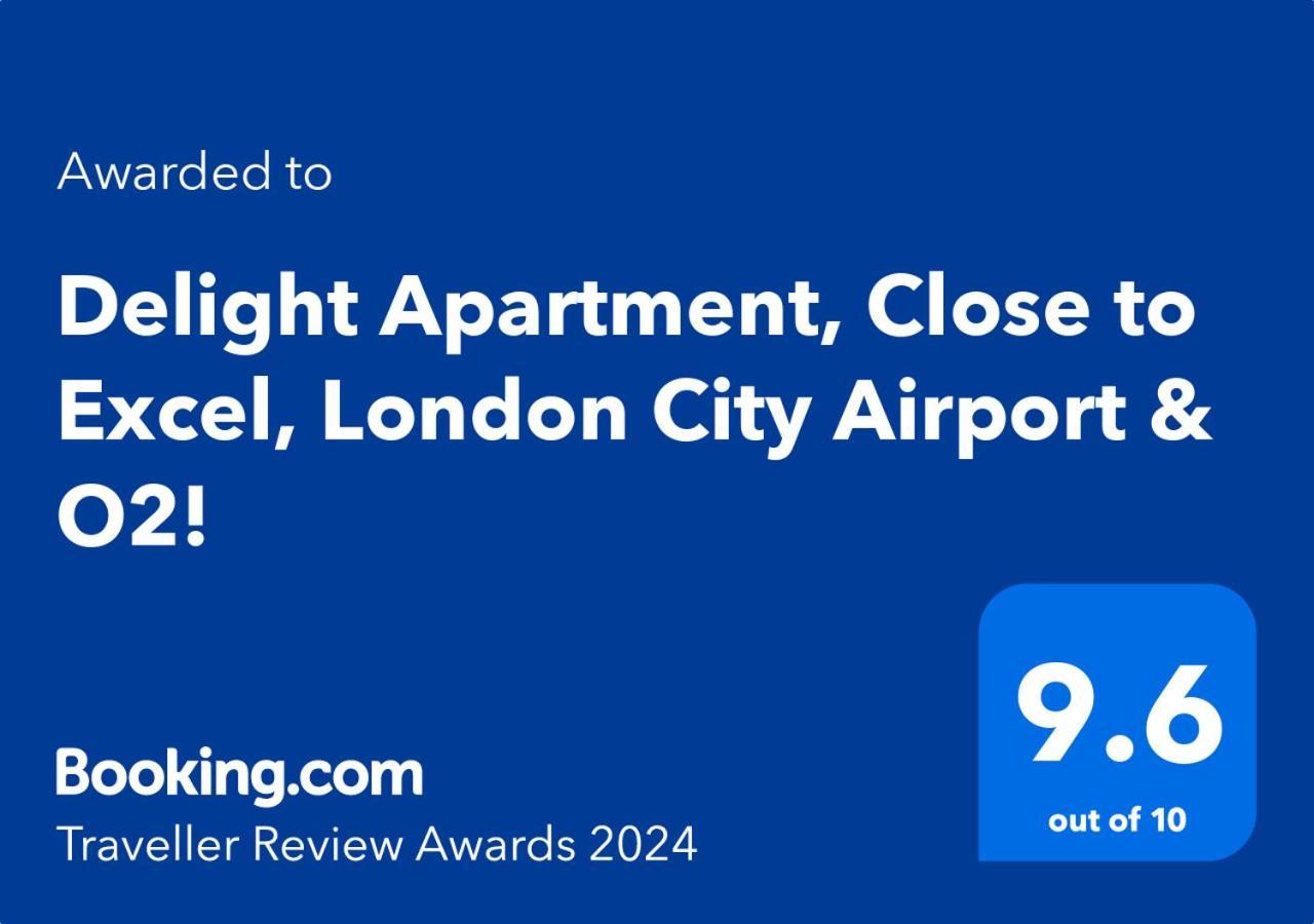 Delight Apartment, Close To Excel, London City Airport & O2! 외부 사진